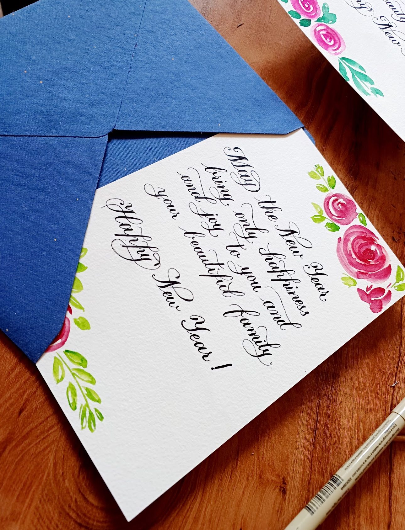 Wedding calligraphy and stationery